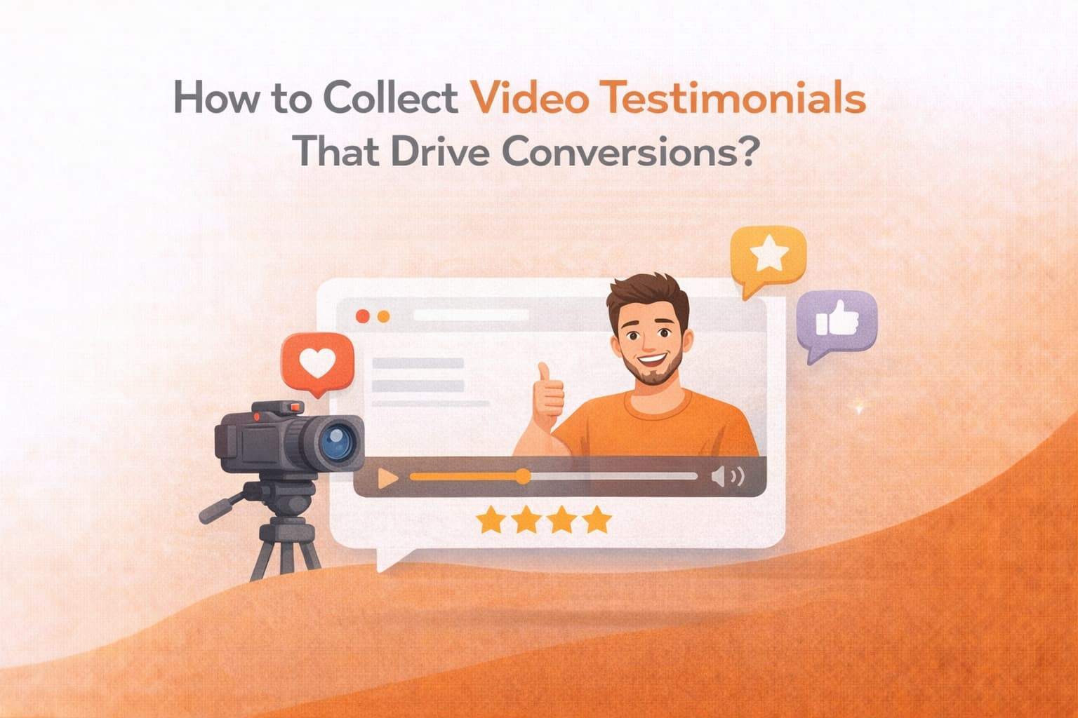 How to Collect Video Testimonials That Drive Conversions?